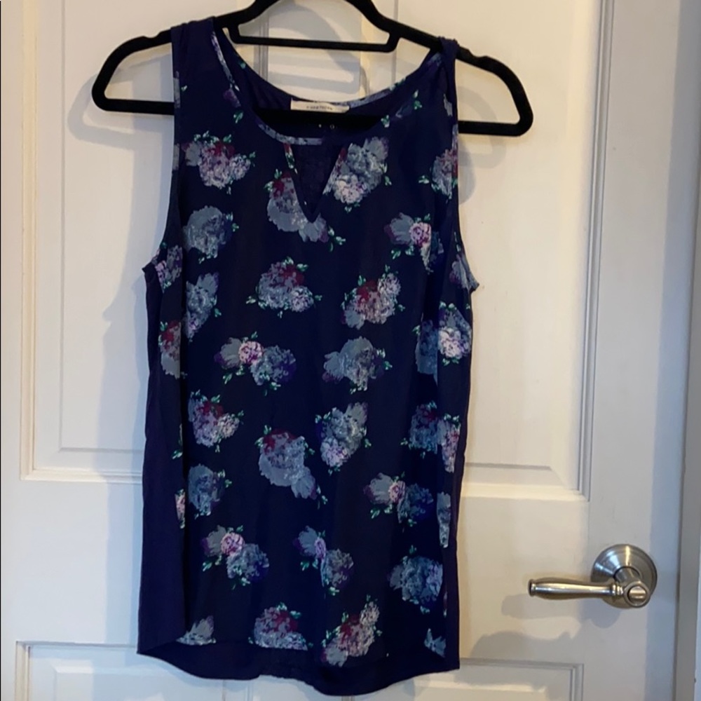 Stitch Fix 41 Hawthorn Liano Mixed Material Top
